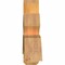 Ekena Millwork Davenport Rough Sawn Timber Gable Bracket, Western Red Cedar, 108"W x 22"H x 6"D x 6"F, 5/12 Pitch GBW108X22X0606DAV00RWR - alternate 2